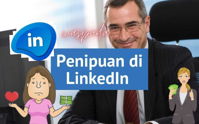 penipu cinta di LinkedIn